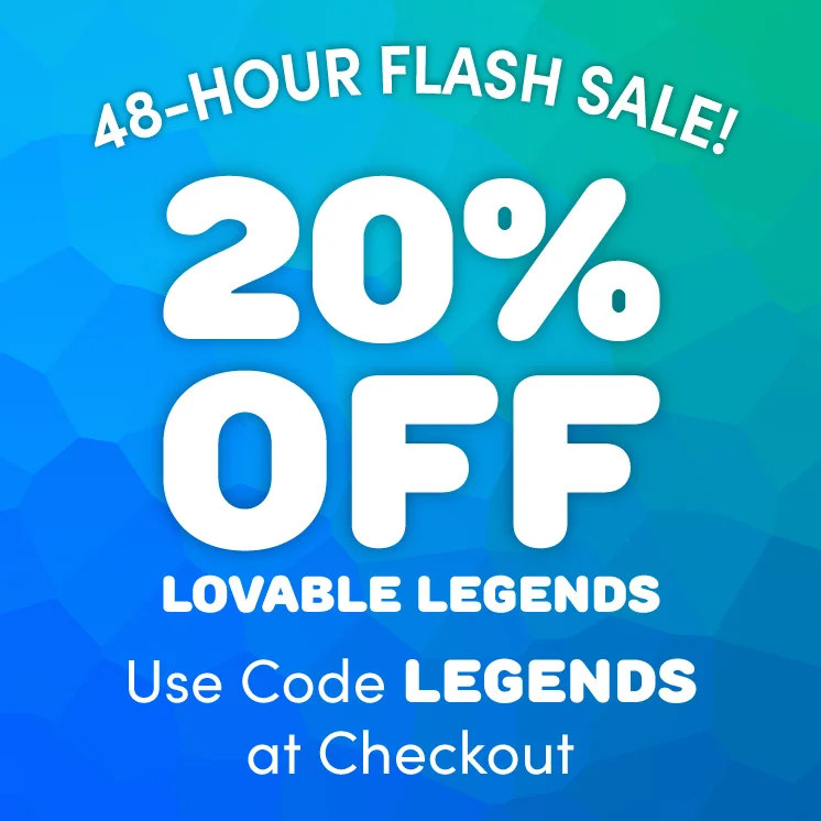 20% OFF Lovable Legends Using Code LEGENDS